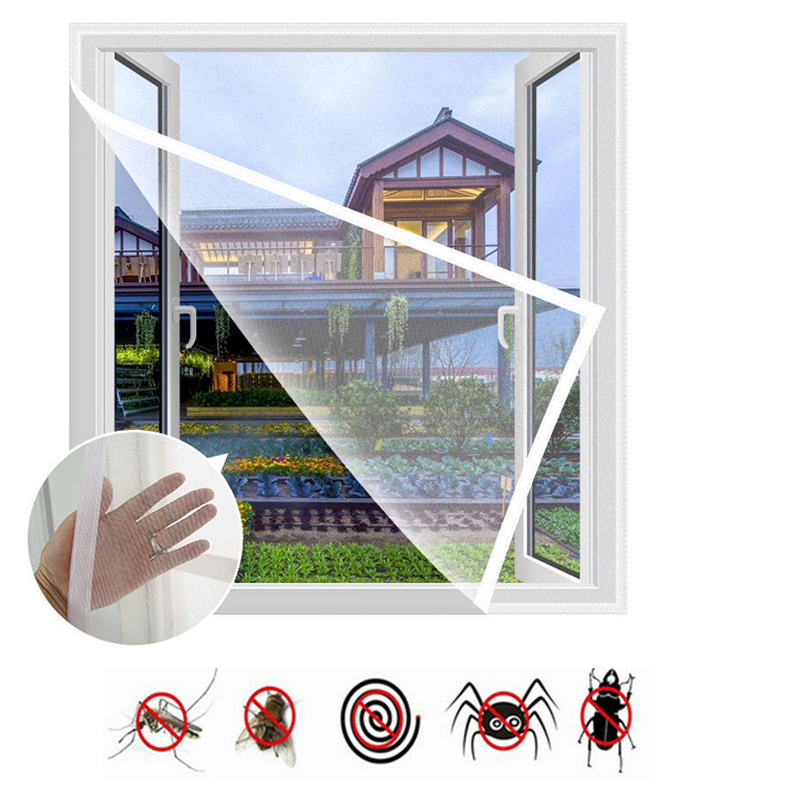 Home Textiles Sale - Moustiquaire anti-mouches pour fenêtre, filet anti-insectes