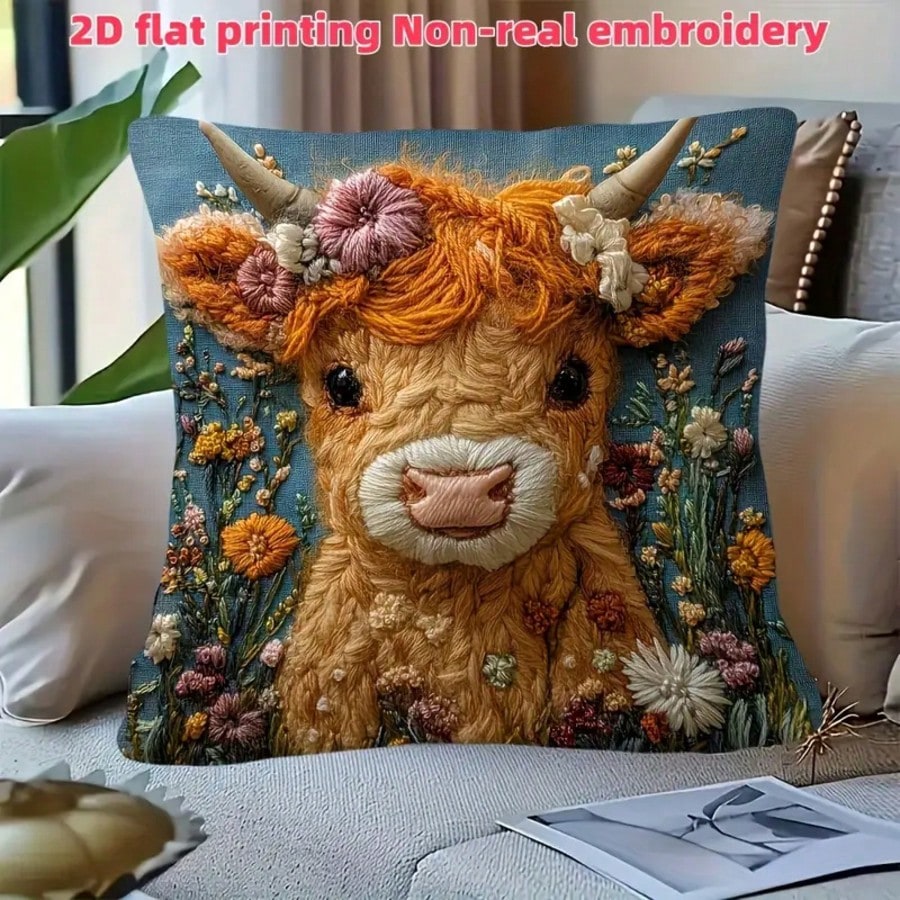 1 pièce de housse de coussin d - Pillow Insert 18X18 avis et prix