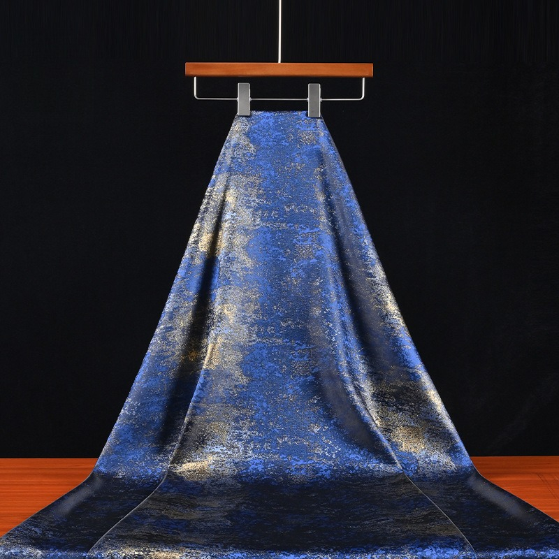 Tissu texturé à dégradé bleu d - Home Textiles & Decorations avis et prix