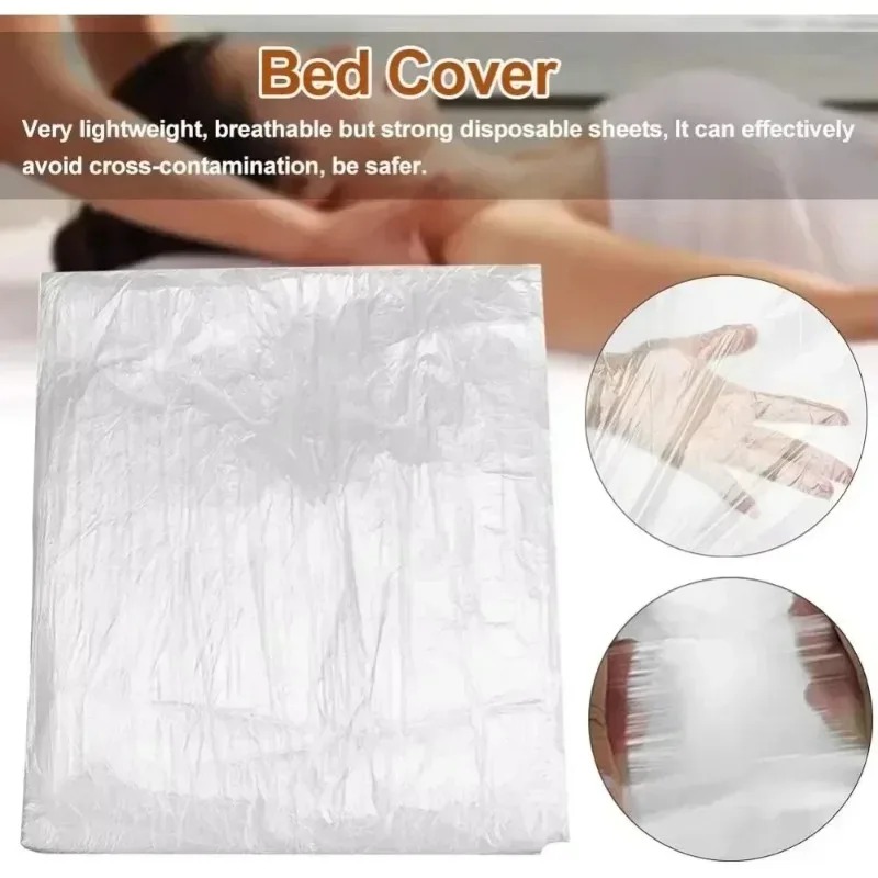100 draps jetables transparent - Home Textiles Sale avis et prix