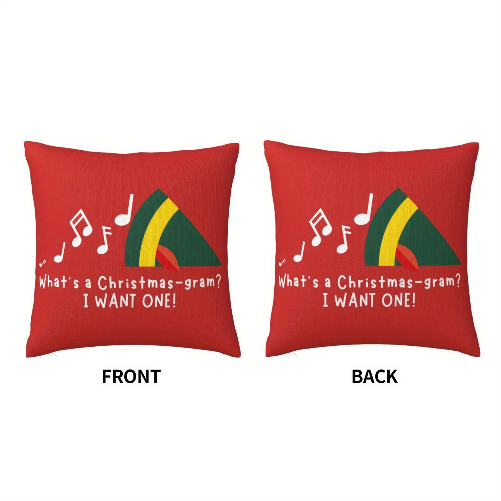 1 housse de coussin de Noël -  - Pillow Insert 18X18 avis et prix
